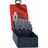 Format Handtappenset Kerngat HSS D352 M 3-12 In kunststof cassette 15-dlg.