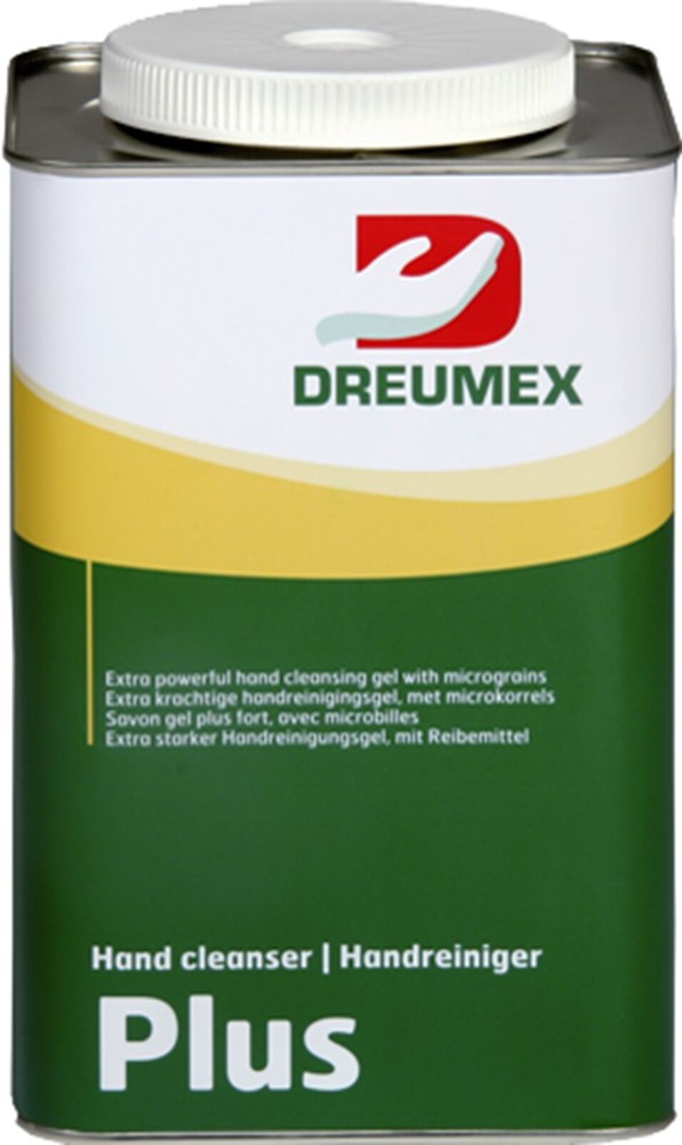 Product afbeelding Dreumex handreiniger Plus geel 4,5 ltr