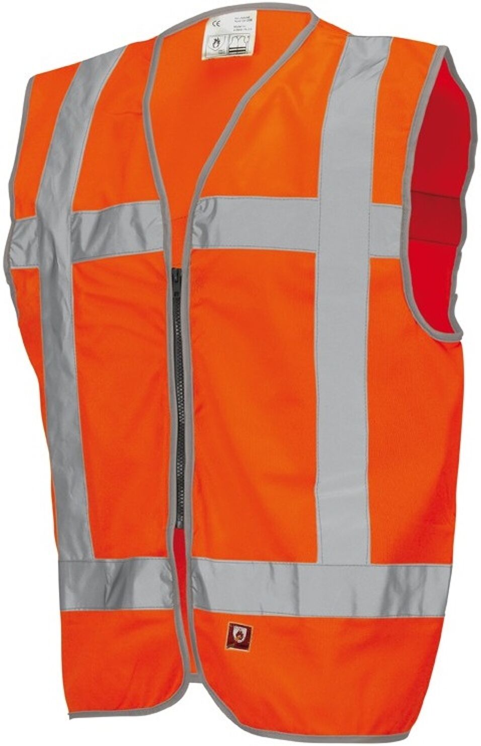 Product afbeelding Tricorp Veiligheidsvest  V-RWS-FR-ZIP BV oranje M-  L