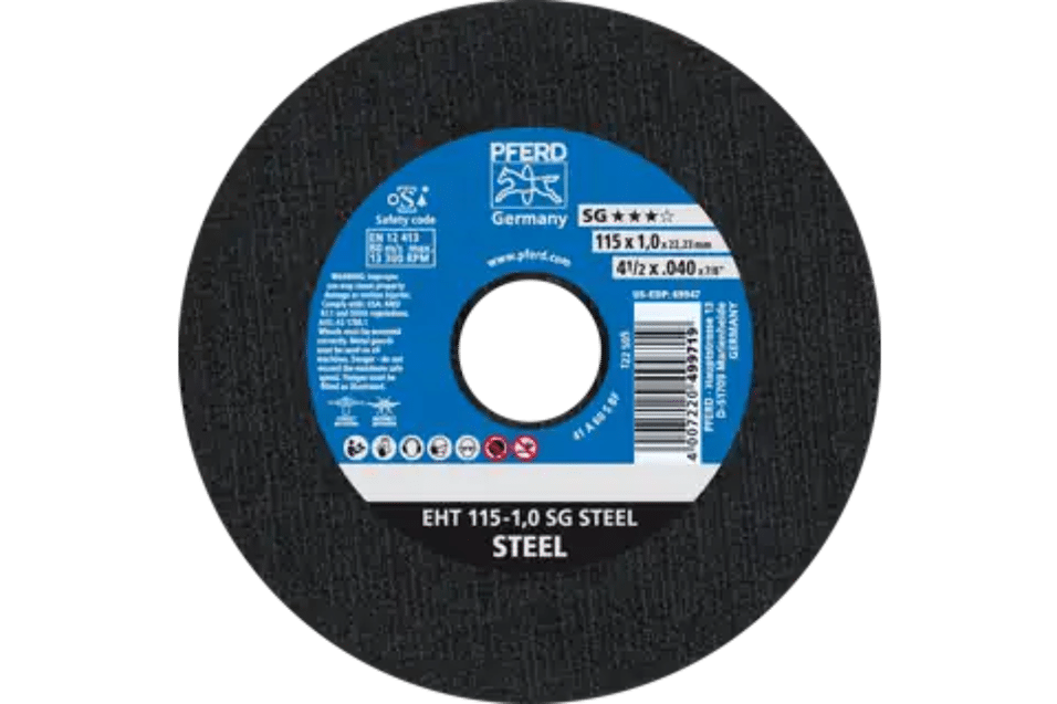 Product afbeelding Pferd doorslijpschijf EHT 115-1,0 SG STEEL