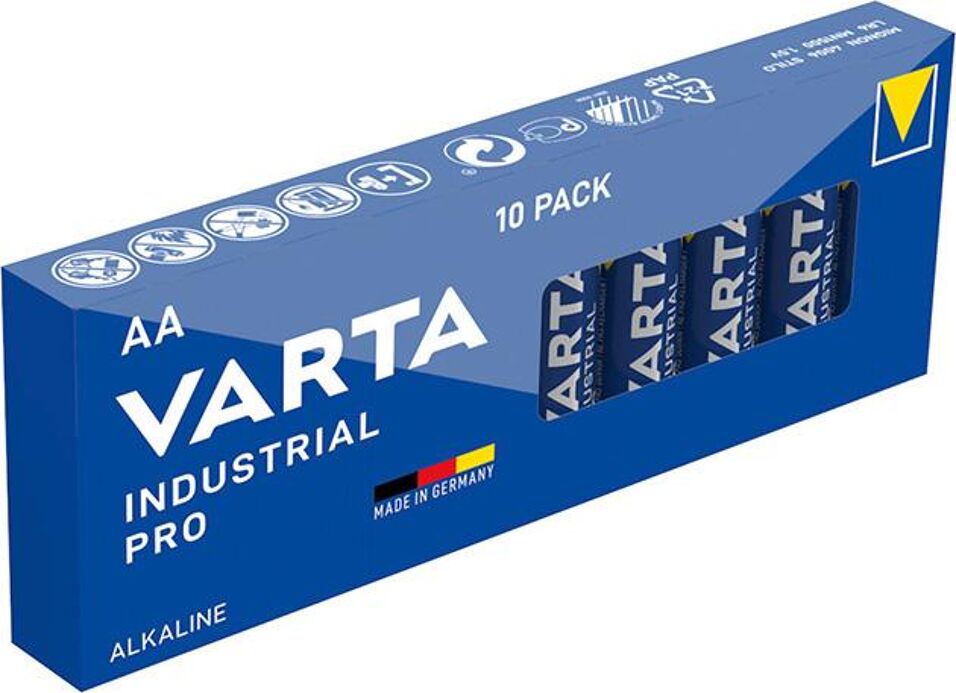 Product afbeelding Batterij Industrial PRO AA doos à 400 stuks VARTA  