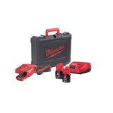 Milwaukee accu pijpsnijder  M12 PCSS-202C, 12,0v 2x 2,0Ah accu(s) en lader, in koffer