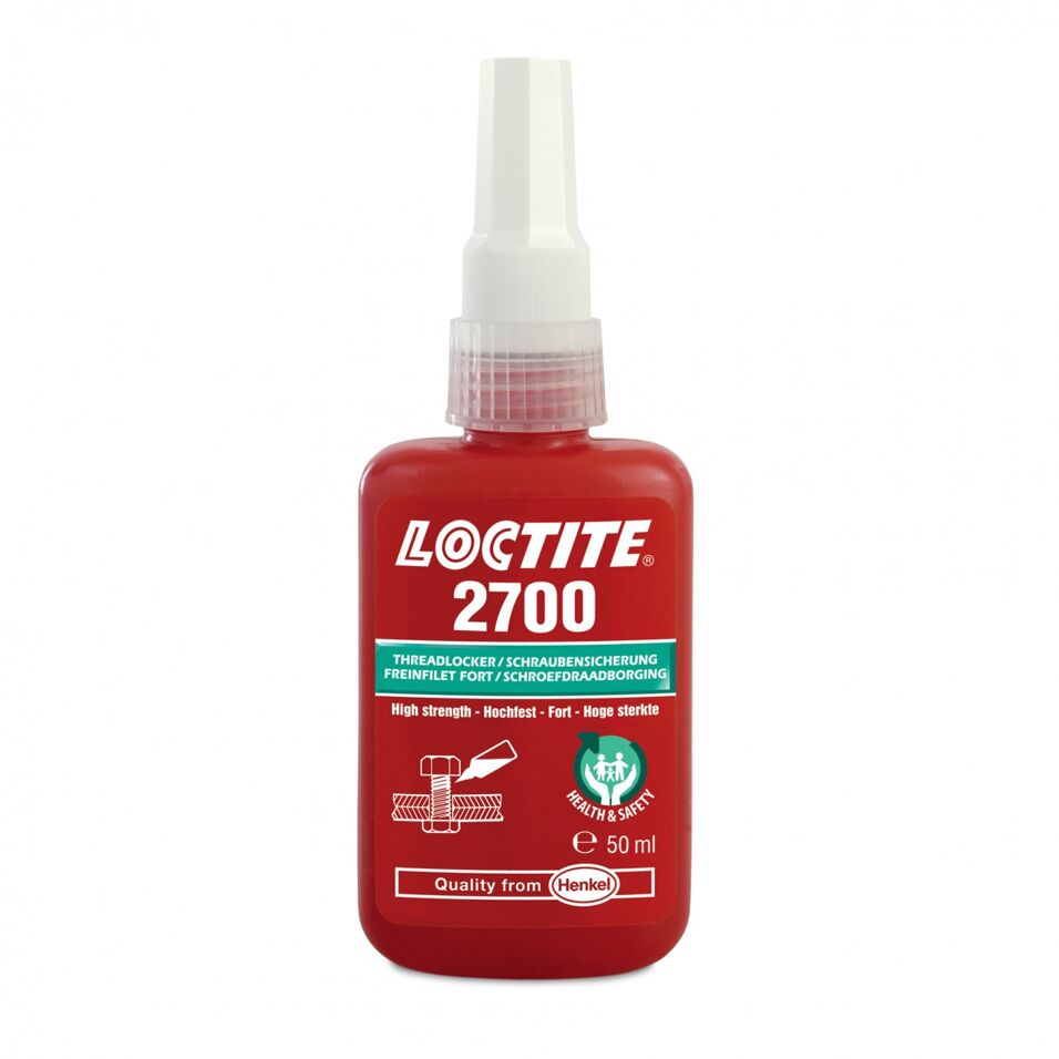 Product afbeelding Loctite schroefdraadborging 2700 250 ml