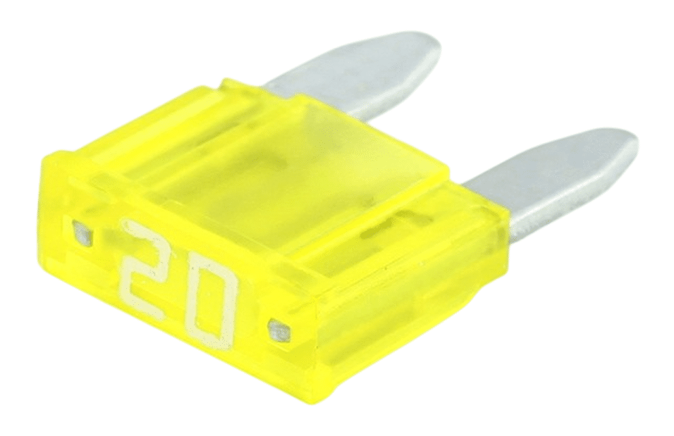 Product afbeelding Steekzekering Mini geel 20A