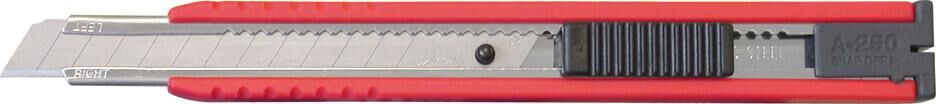 Format Cuttermessen met drukknop 9mm