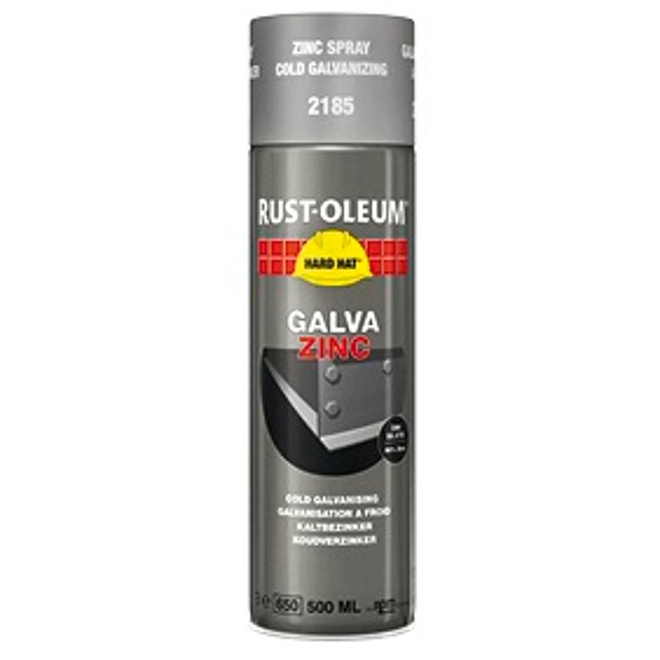 Product afbeelding Rust-Oleum zinkspray 2185 grijs 500 ml