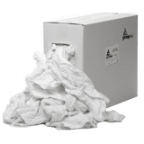 Poetsdoeken wit  badstof doos 8 kg 440667