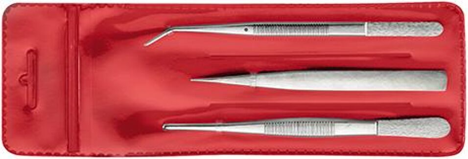 Product afbeelding Format Precisie-pincet Set, 3-dlg.
