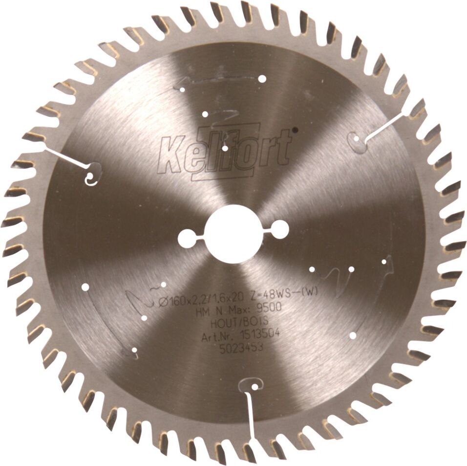 Product afbeelding Circelzaagblad hm 160x2.2x20 48t w