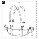 Tecmen V1&V3-C-1: Schouderriem