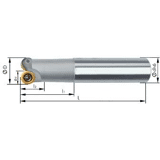 Schachtfrees 2 tanden, met IK, voor RD.. D 20/90mm
