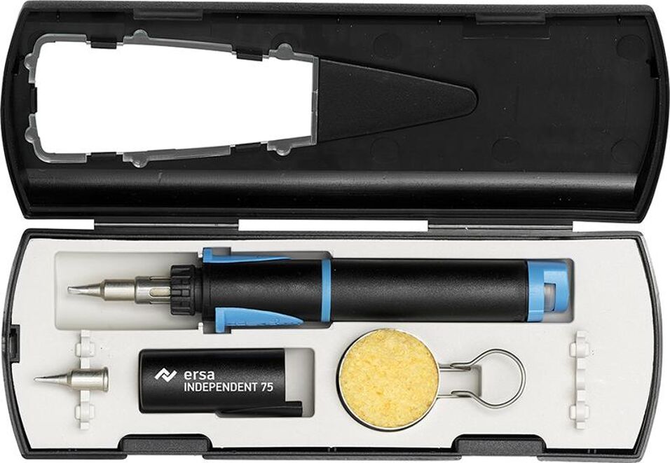 Product afbeelding Ersa Gassoldeerset Independent 75 Basis-set in kuNSTstof etui