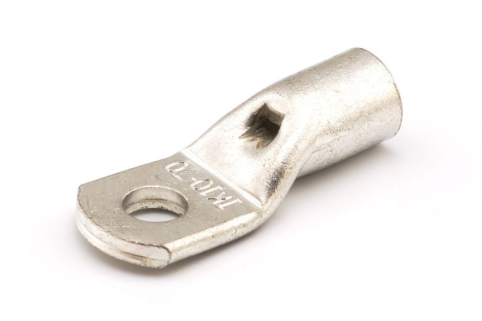 Product afbeelding Kabelschoen,soldeer/pers 120mm2- 8mm, met inspectiegat