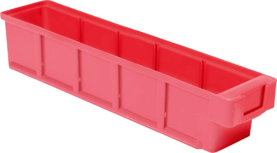 Product afbeelding Magazijnbakje pp 400x 93x83   rood