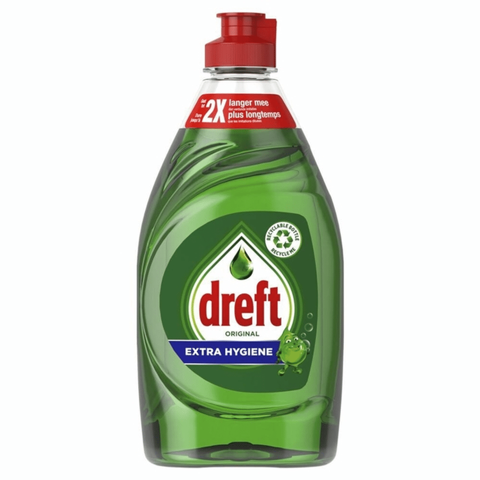 Product afbeelding Dreft afwasmiddel groen 1000 ml a 2 flessen