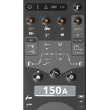 Kemppi functiepaneel mtp33x ac/dc