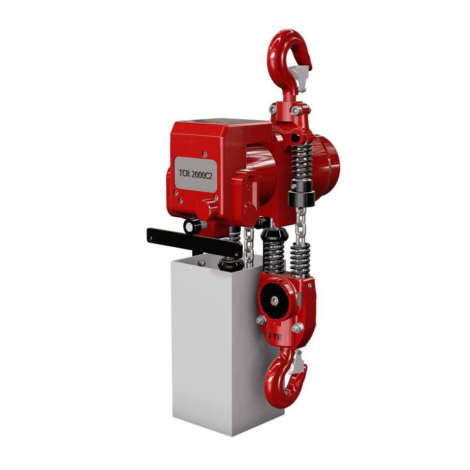 Product afbeelding Red Roosterkettingpersluchttakel 2000 kg TCR-2000C2-3M