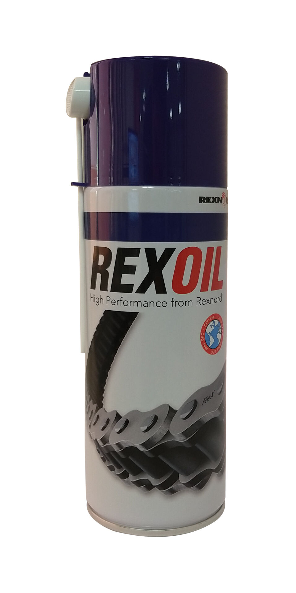 Product afbeelding Rexoil kettingspray spuitbus a 400 ml.