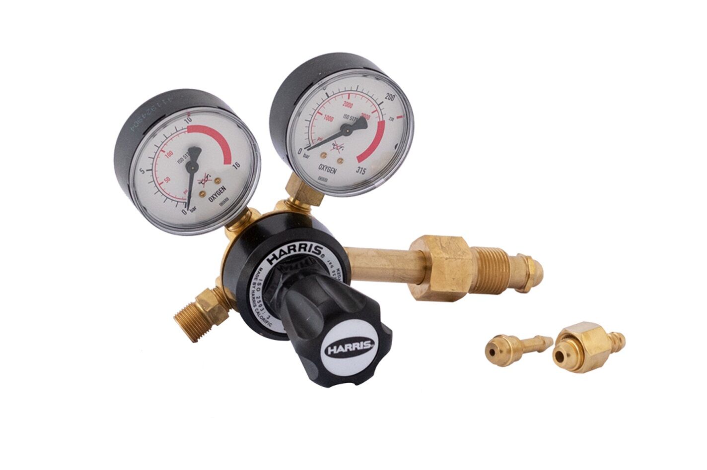 Harris reduceerventiel 801OX-10 zuurstof 0–10 bar