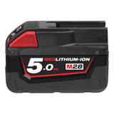 Milwaukee accu 28 v/ 5,0Ah M28 B5