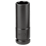 Facom Impactdop lang  1/2 convex    27mm