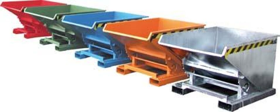 Product afbeelding Kiepcontainer met afrolsysteem     1,7m3