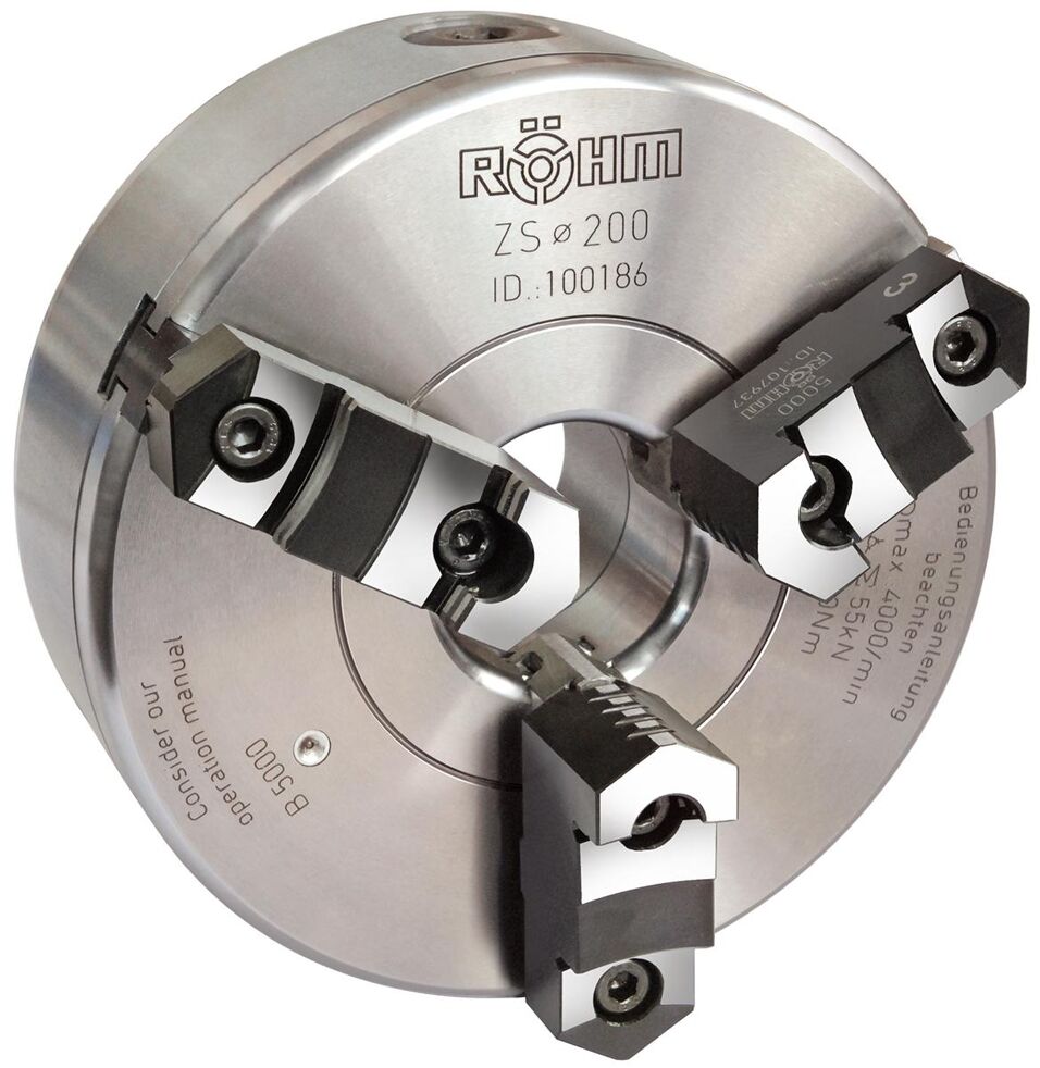 Product afbeelding Format Klauwplaat met 3 klauwen D6350 staal 250mm