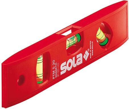 Sola waterpas magneet PTM 5 20cm