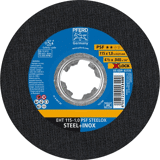 Pferd Doorslijpschijf- EHT 115-1,0 PSF STEELOX/X-LOCK