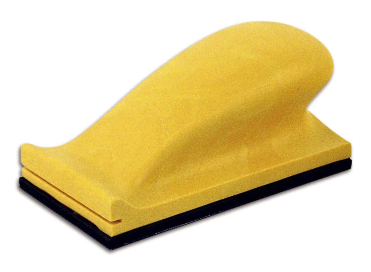 3M Hookit Handblok, geel, 70mm x 125mm Hard, 05740