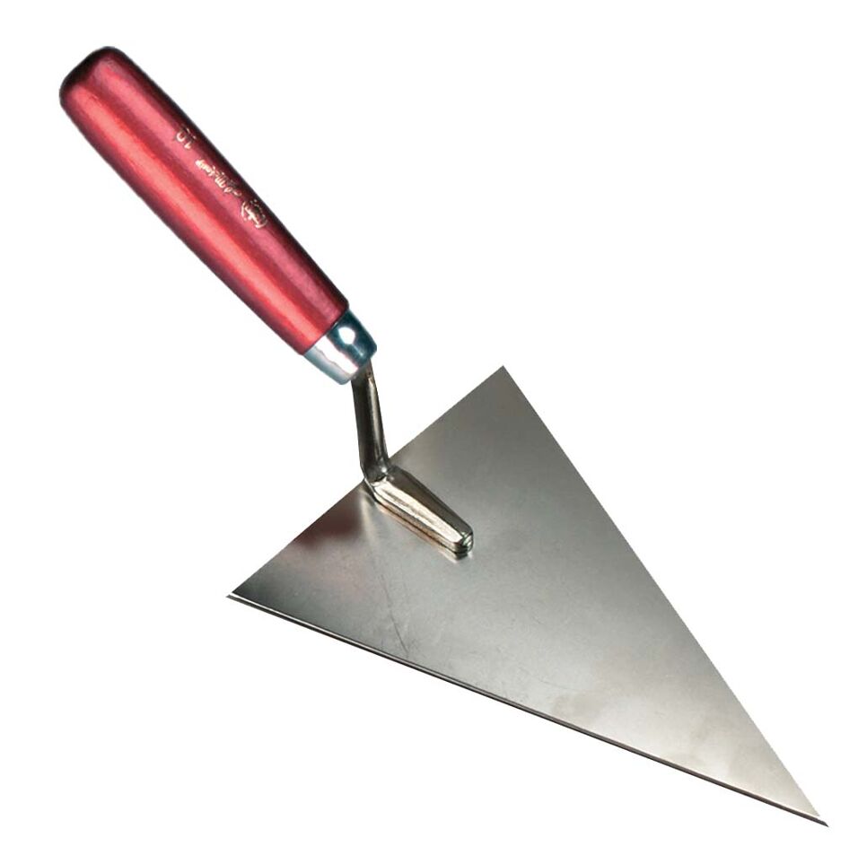 Product afbeelding Pleistertroffel spits rvs 140m