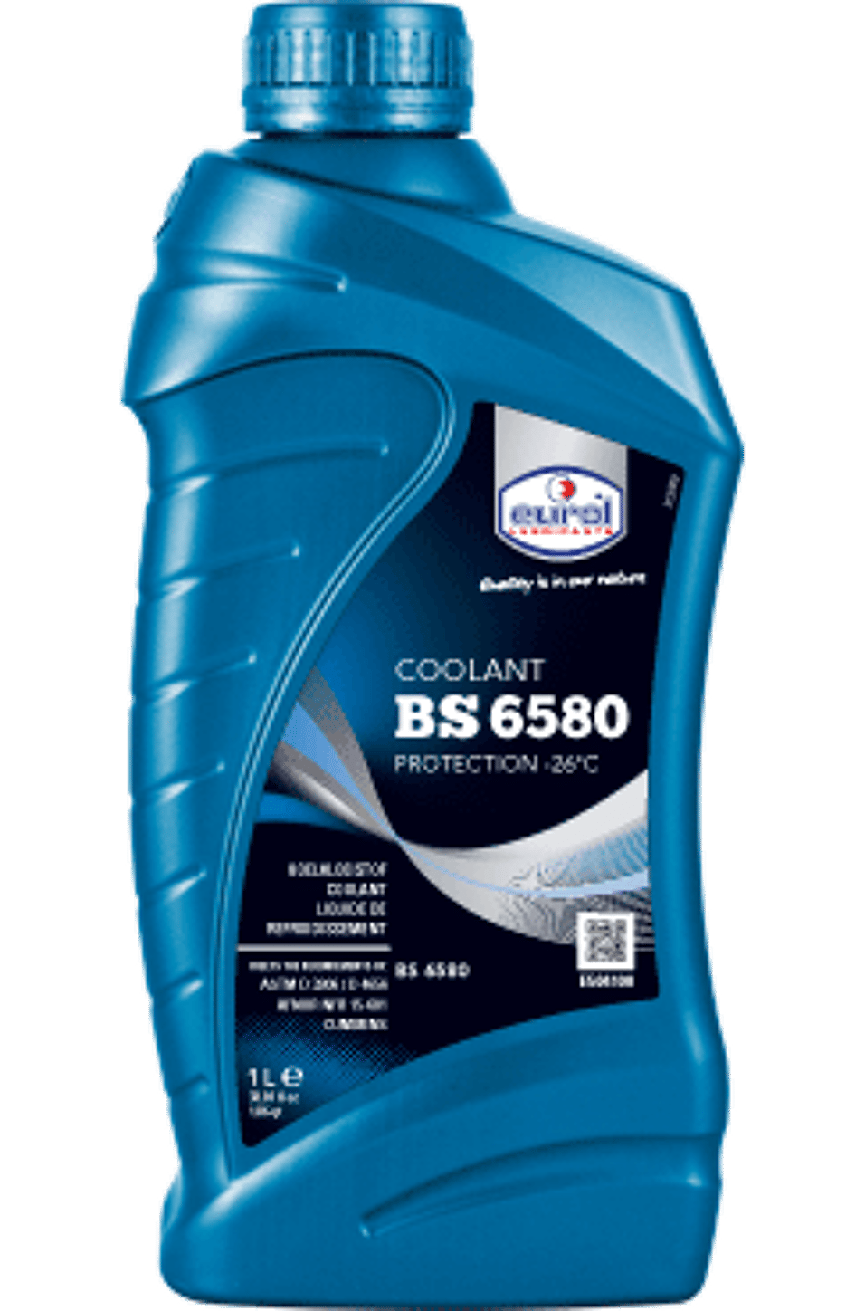 Product afbeelding Eurol koelvloeistof BS 6580 -26C 1 L