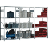 CLIP inhaakstelling 150 SET verzinkt AS 2000 x 1000 x 400 met 4 legborden