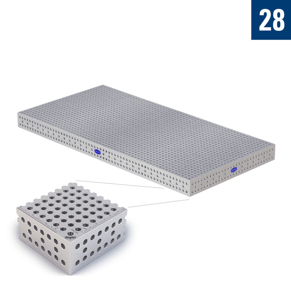 Product afbeelding Demmeler opspantafel PP 3000x1500x200 mm