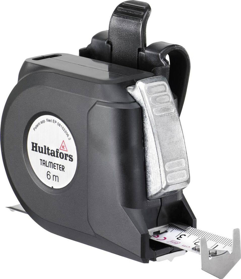 Product afbeelding Hultafors Zakrolmaat Talmeter 6mx25mm