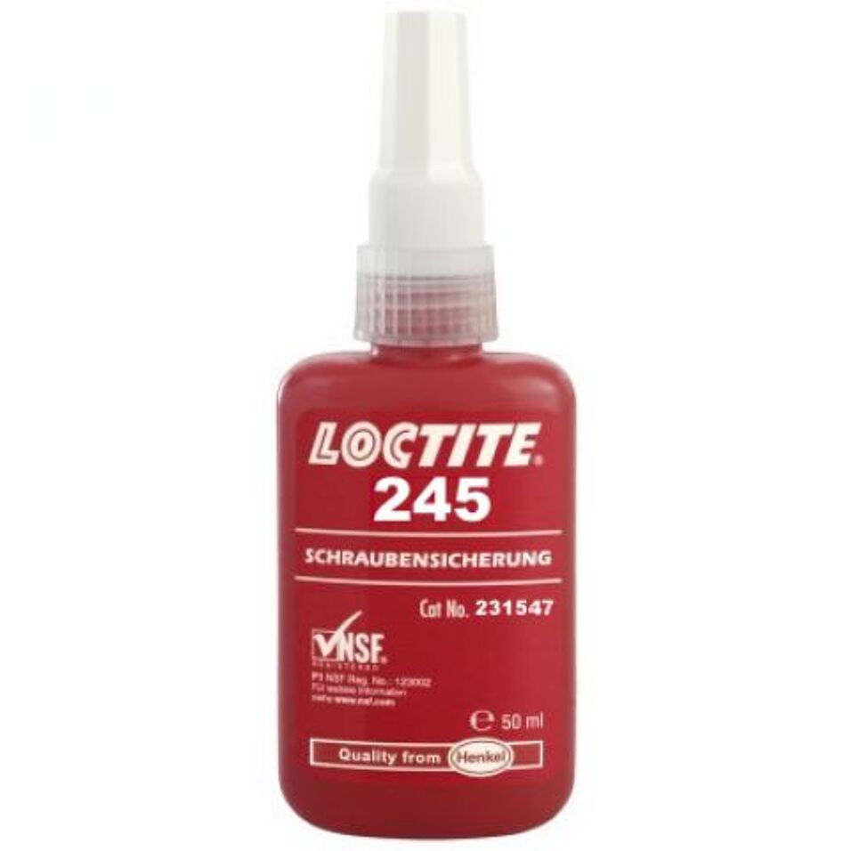 Product afbeelding Loctite schroefdraadborging 245 50 ml