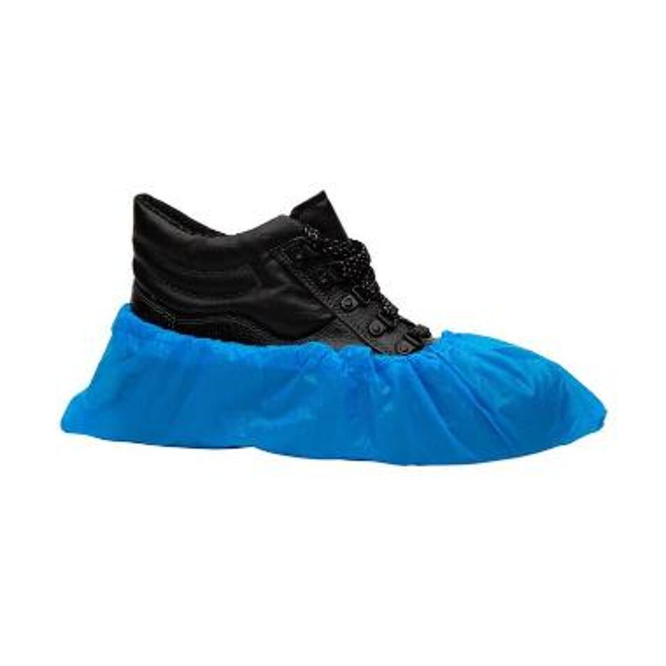 Product afbeelding Overschoen pe 55mu blauw   a100 st