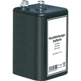 Blokbatterij IEC4R25 6V/7Ah