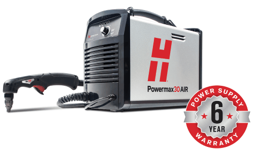 Hypertherm plasmasnijder Powermax 30 AIR met Duramax LT handtoorts 4,5m