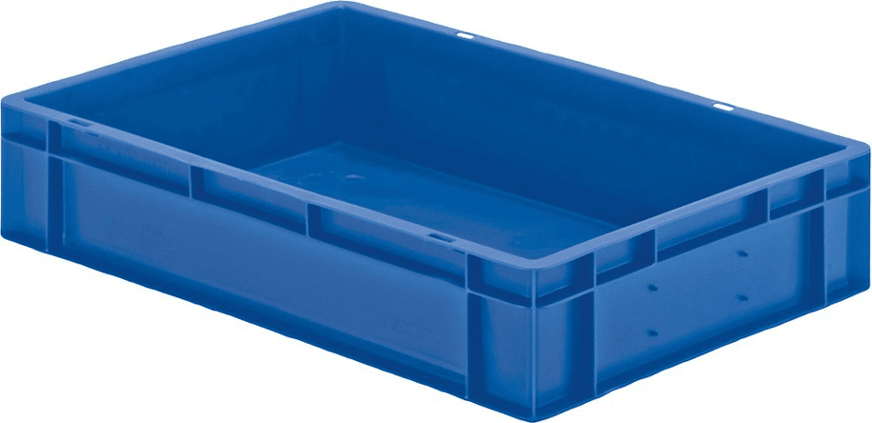 Product afbeelding LaKaPe stapelbare transportbak TK 600 x 120 mm blauw