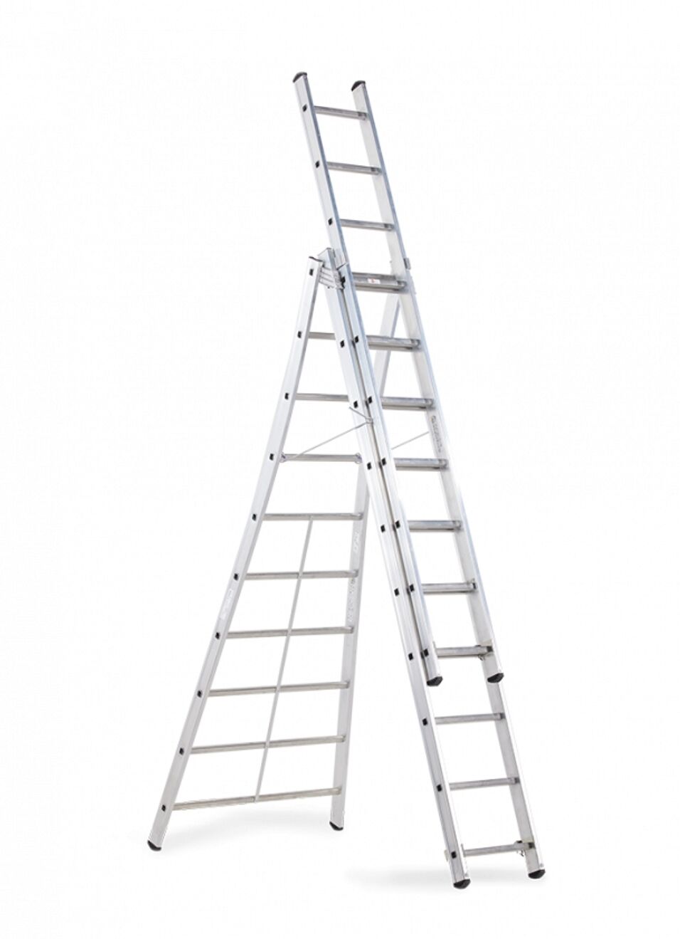 Product afbeelding Altrex Kibo 3-delige reformladder 3 x 12 treden