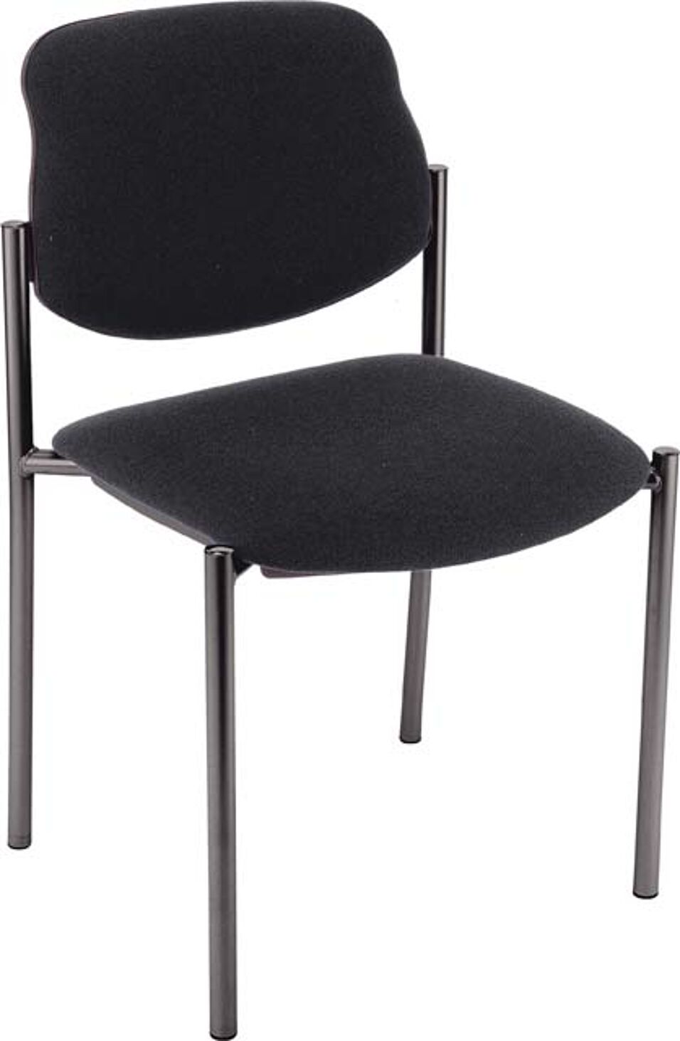 Product afbeelding Bezoekersstoel STYL zwart/antraciet