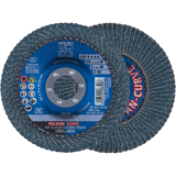 Pferd POLIFAN-lamellenslijpschijf- PFR 125-M Z 40 SGP CURVE STEELOX