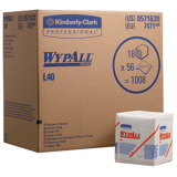 Wypall poetsdoek L40 gevouwen doos 07471