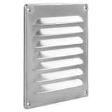 Starx schoepenrooster RVS       16x 16cm