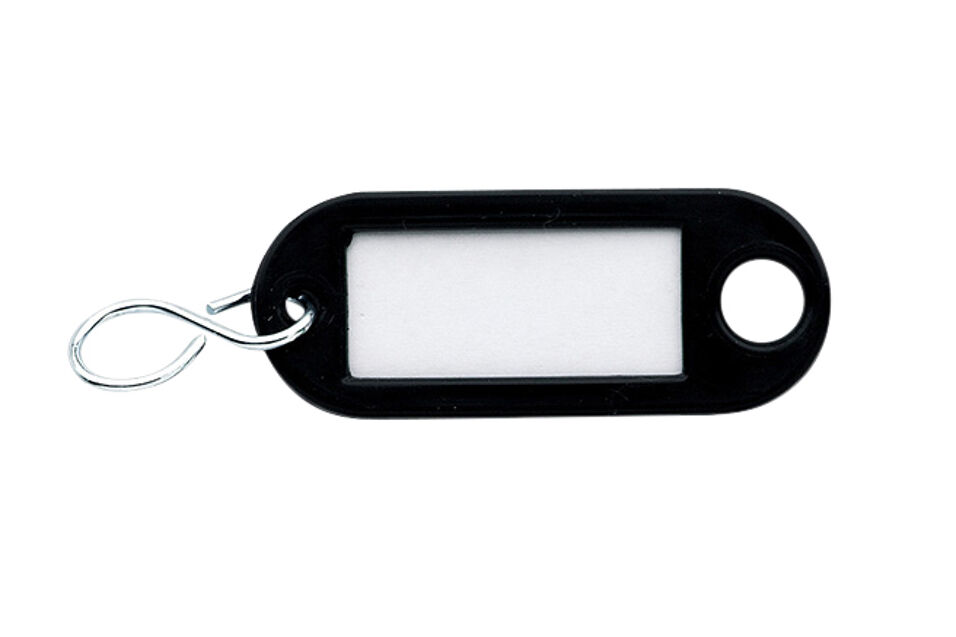 Product afbeelding Sleutellabel kunststof bruin