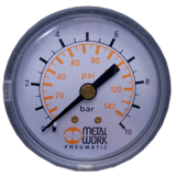 Skillair manometer 50 0-10 bar 1/8 abs