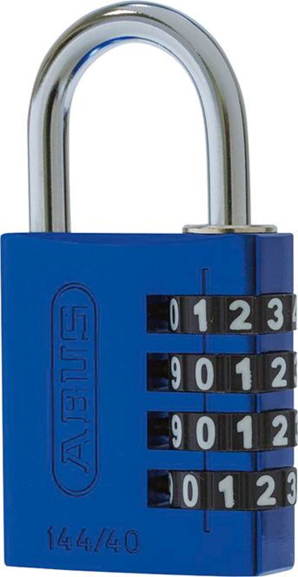 Product afbeelding ABUS hangslot cijfercode 144/40 blauw Lock-Tag