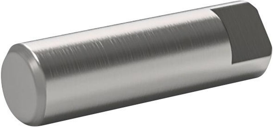 Product afbeelding Loopstift HM 6x20 mm met vlak aanlegvlak