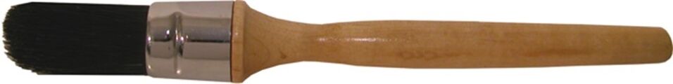 Product afbeelding Kelfort patentkwast rond zwart haar maat 12